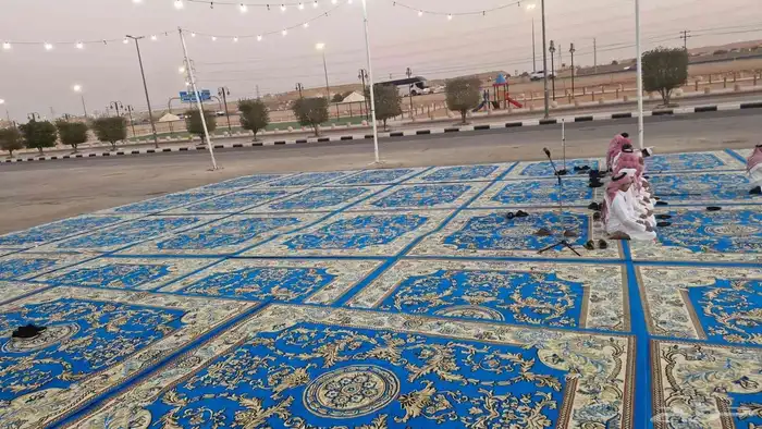 تاجير زر الازرق وكنب وجلسات شعبيه والعاب برياتو وطاولات وكرا 1