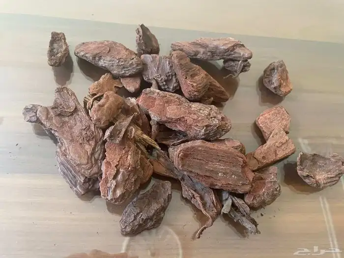 pine bark mulch خشب ديكور من لحاء الصنوبر الطبيعي 2