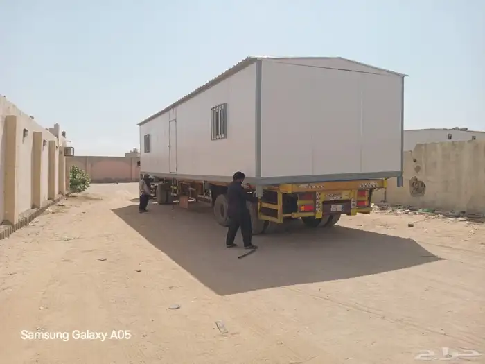 بركسات وكرفانات ورشة امواج الخليج لتصنيع البيوت الجاهزه 0