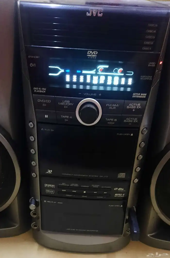 مسجل كاسيت JVC 4