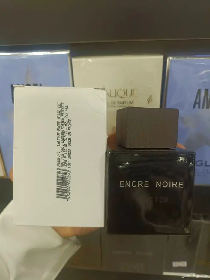 عطر لاليك نوار الاسود متوفر تستر وبالكرتونه 1