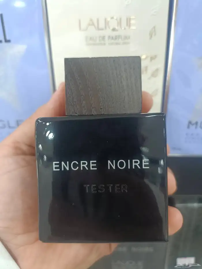 عطر لاليك نوار الاسود متوفر تستر وبالكرتونه 0