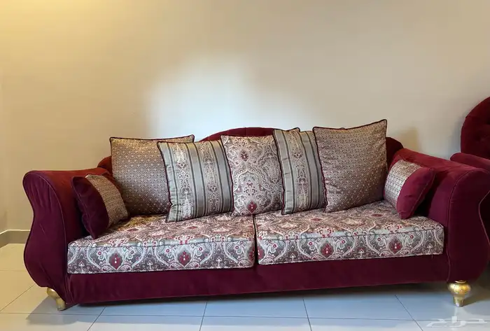 طقم كنب مع ستاره للبيع 3