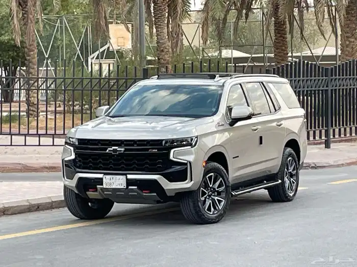 شيفرولية تاهو Z71 2023 فل كامل نظيف جدا بحال الوكاله 0