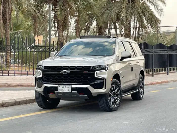 شيفرولية تاهو Z71 2023 فل كامل نظيف جدا بحال الوكاله 1