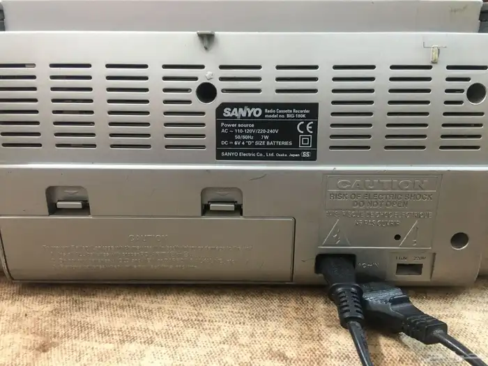 مسجل وراديو سانيو تراثي 3