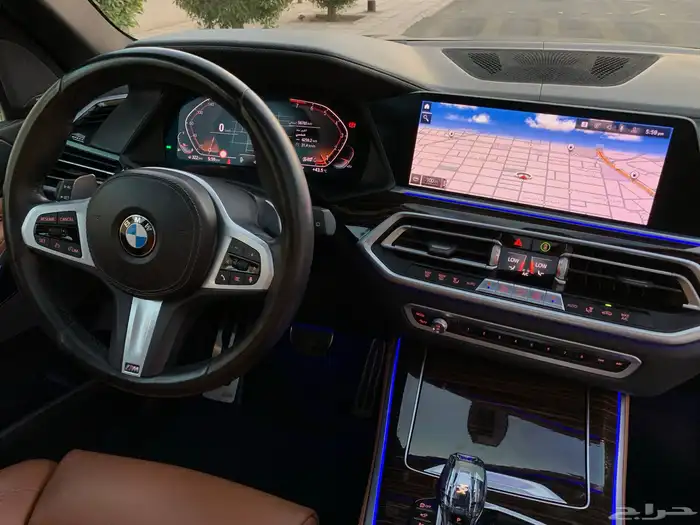 بي ام دبليو X5 موديل 2021 بحالة الوكاله ممشى 56 الف 33