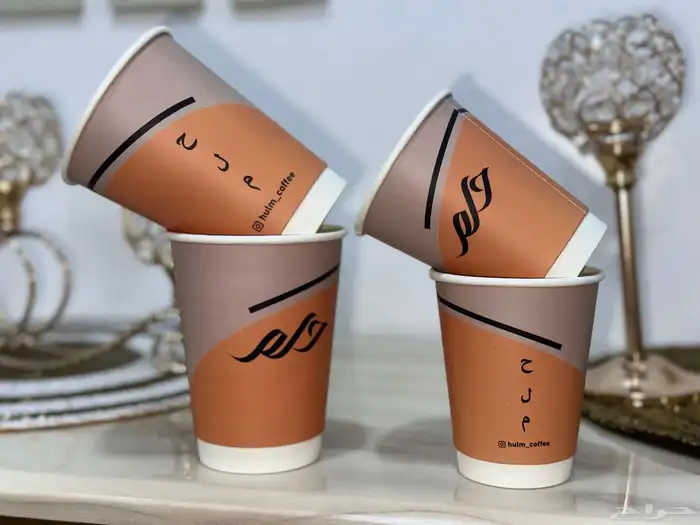 مطابع لطباعة الأكواب الورقية للكافيهات طباعة ملون 1