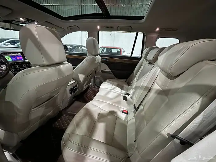 جاك GAC GS8 2019 فل كامل فتحه سقف عائلي ثلاث صفوف 10