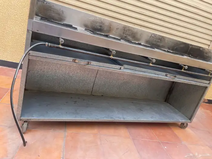 فرن غاز خمس عيون إستيل نظيف جدا 1