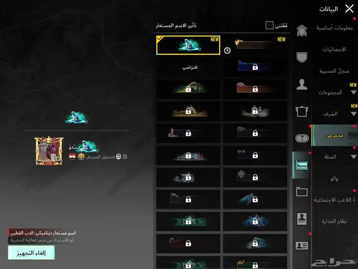 حساب ببجي مميز 97