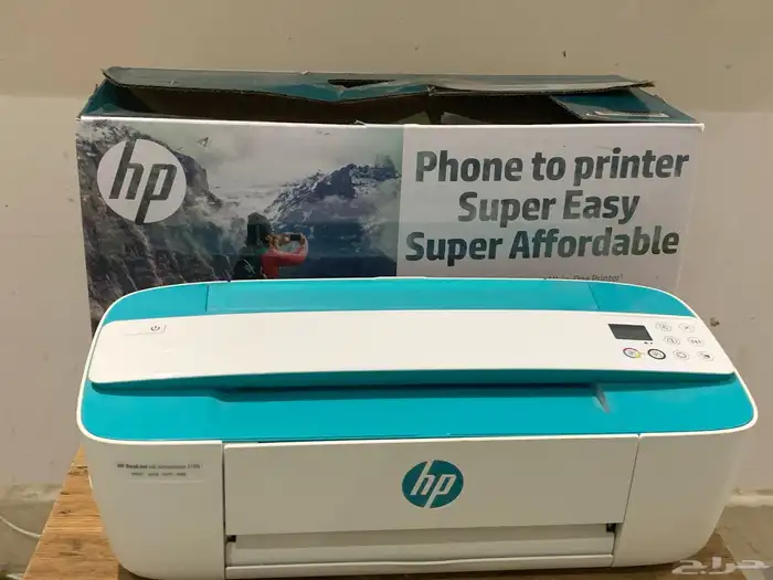 طابعه hp منزليه شبه جديده 0
