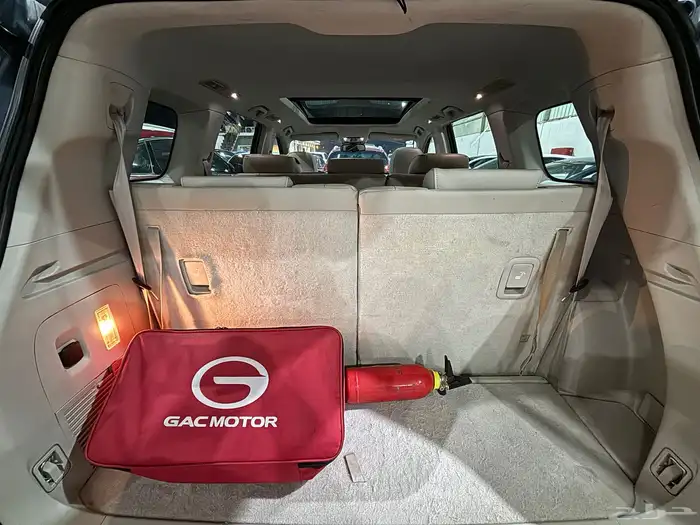 جاك GAC GS8 2019 فل كامل فتحه سقف عائلي ثلاث صفوف 11