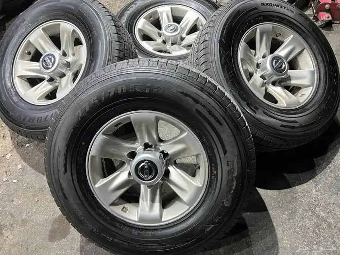 كفرات صيني مع جنوط فتك صيني مقاس 16 22