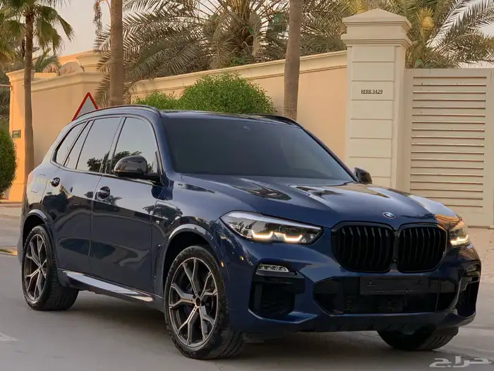 بي ام دبليو X5 موديل 2021 بحالة الوكاله ممشى 56 الف 2