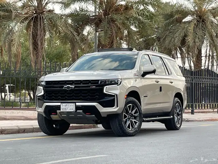 شيفرولية تاهو Z71 2023 فل كامل نظيف جدا بحال الوكاله 2