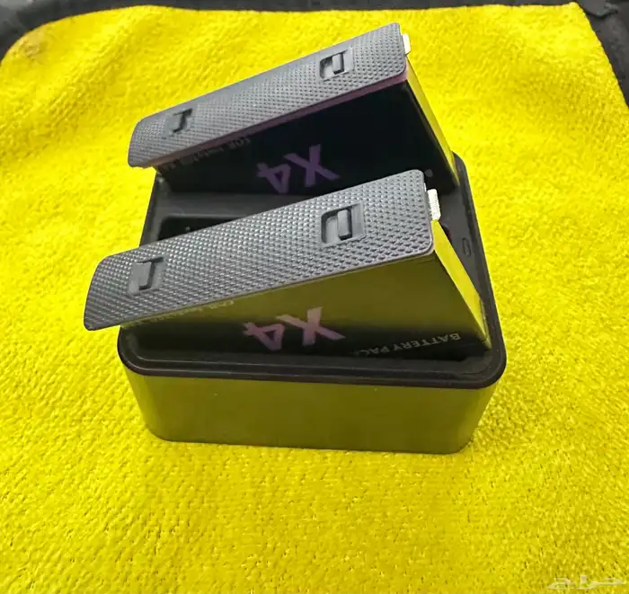 بطاريتين انستا 360 x4 شبه جديده للبيع 0