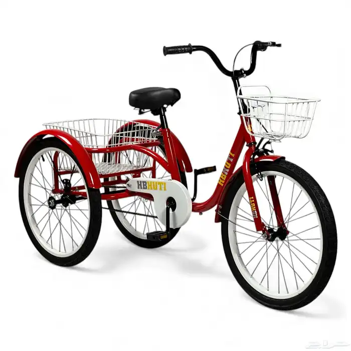 سيكل ثلاثي مع سلة خلفية مقاس 20 انش - دراجه ريجشة تصميم سلة 9