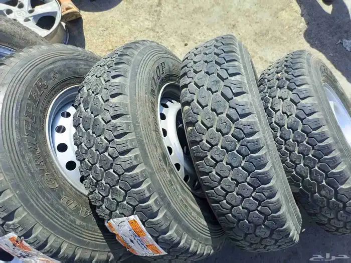 جنوط هلل جيب اصلي مقاس 16 وكفرات ابو لبنه دنلوب نظيفه كرت 0
