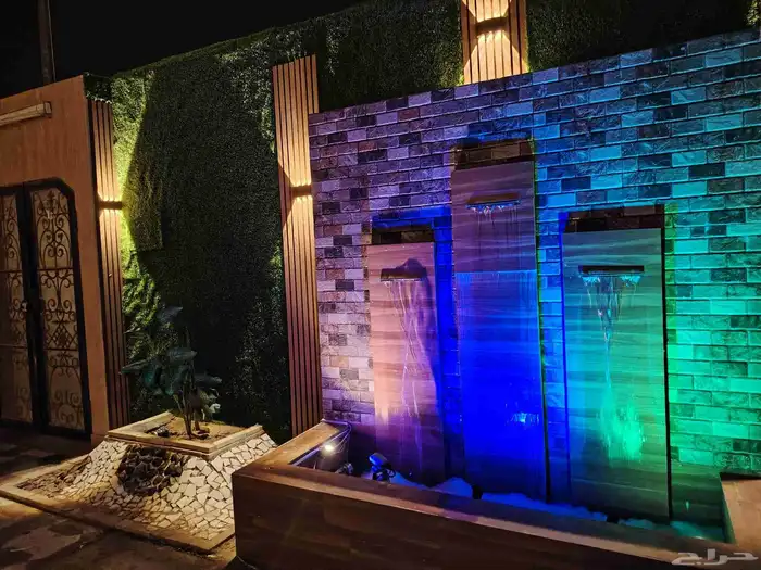 تنسيق حدائق منزلية وملاعب وتركيب جميع أنواع الثيل الطبيعي 0