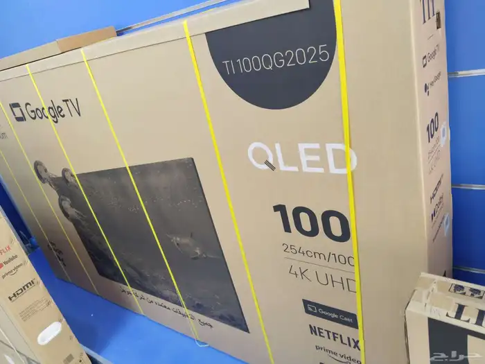 شاشات تلفزيون qld. 4k ذكيه أقل الاسعار 7