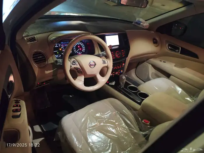 للبيع او البدل نيسان باثفندر 2014 ممشى قليل نظيفة بالاحساء 6