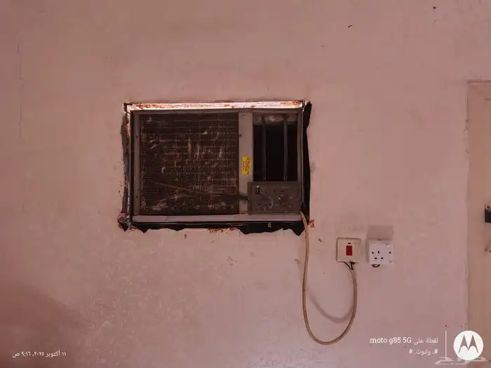 مكيف شباك شغال 0