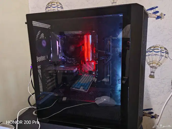 كمبيوتر العاب Ryzen 5 2600 GTX1650 SSD 512GB سعر منافس 1