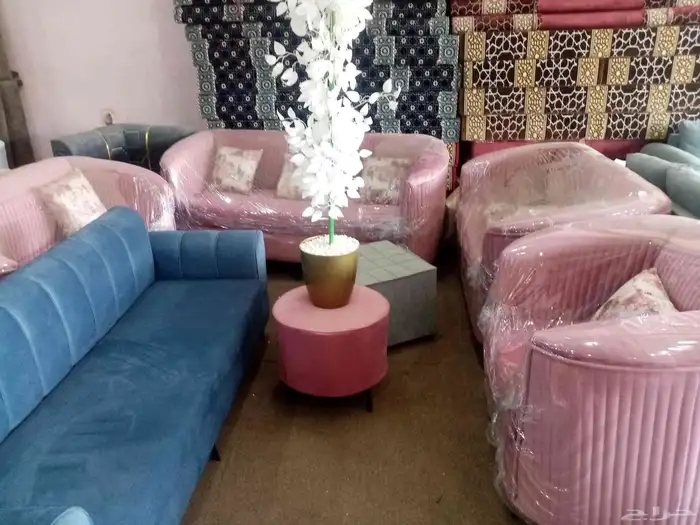 مجالس كنبات جاهز مقاس 4في5زاويتين 32