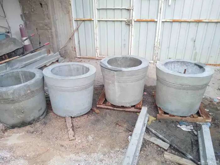 احواض زرع وشلالات اسمنتية تركيب داخل الاحساء 0