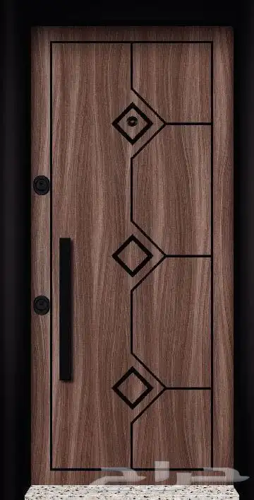 Wood door   work shop ابواب خشب 15