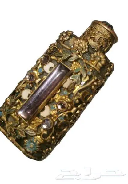 لهواة النوادر زجاجة عطر صغيرة تراثية نادرة وأصلية 31