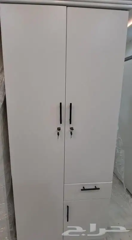 دواليب وطني بابين و3باب لون ابيض 6