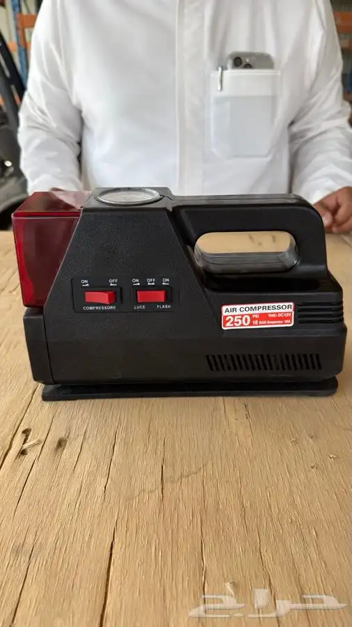 ماطور هواء سياره متنقل خفيف 0