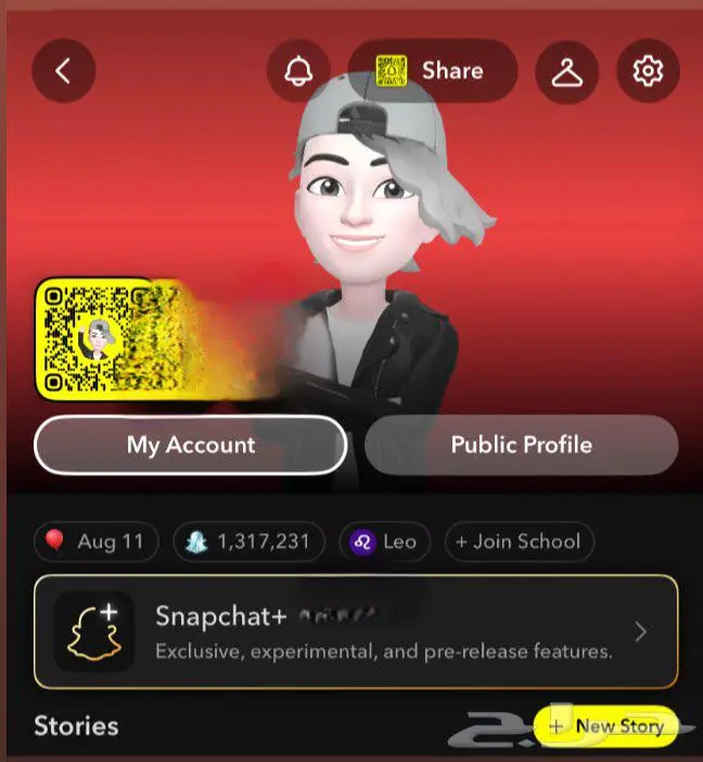 حساب سناب شات 0