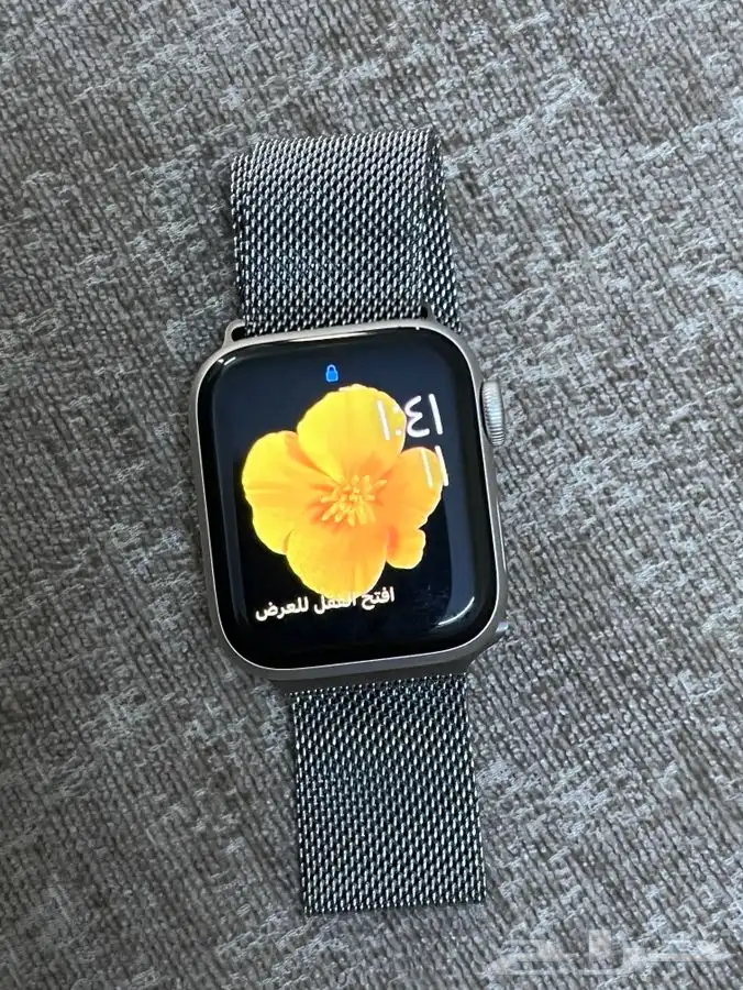 ساعة ابل جديده استخدام نظيف جدا 0