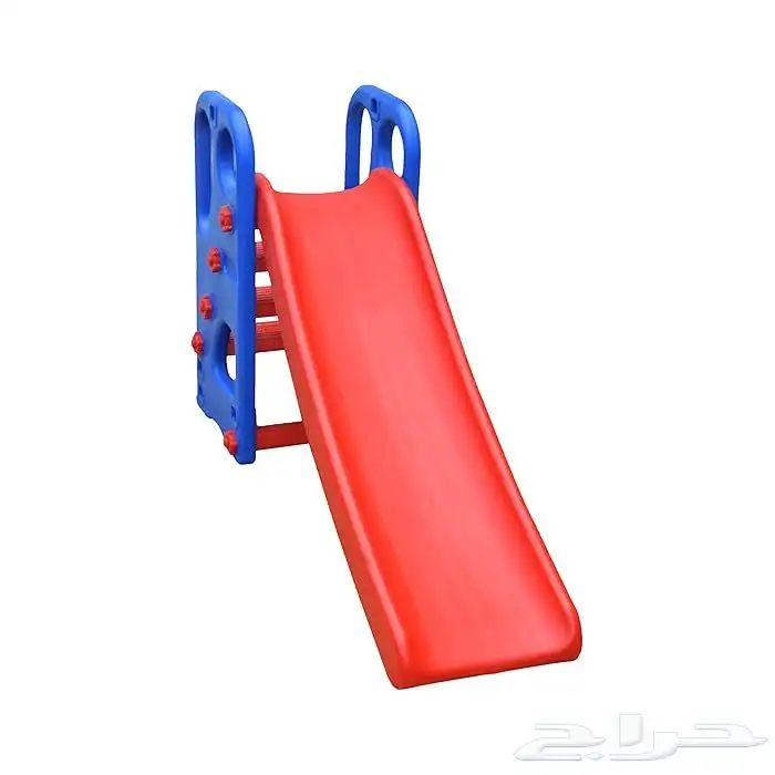 زحليقة اطفال بلاستيكية - زحاليق اطفال مع كرة سلة حجم الوسط 2