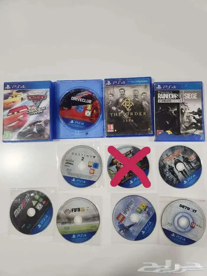 اشرطة سوني بلايستشن 4 وتعمل على سوني 5 1