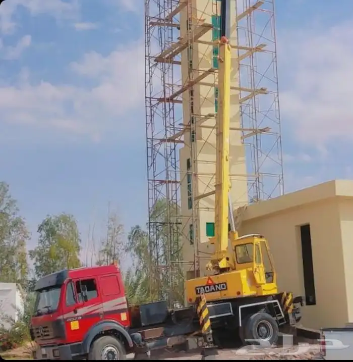 ونش كرين للايجار تحميل حديد وغرف وتركيب مظلات وتطليع غطاسات 2