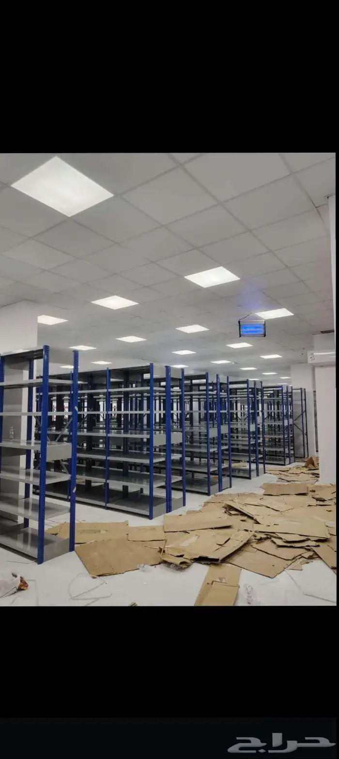 رفوف تخزين ومستودعات 4