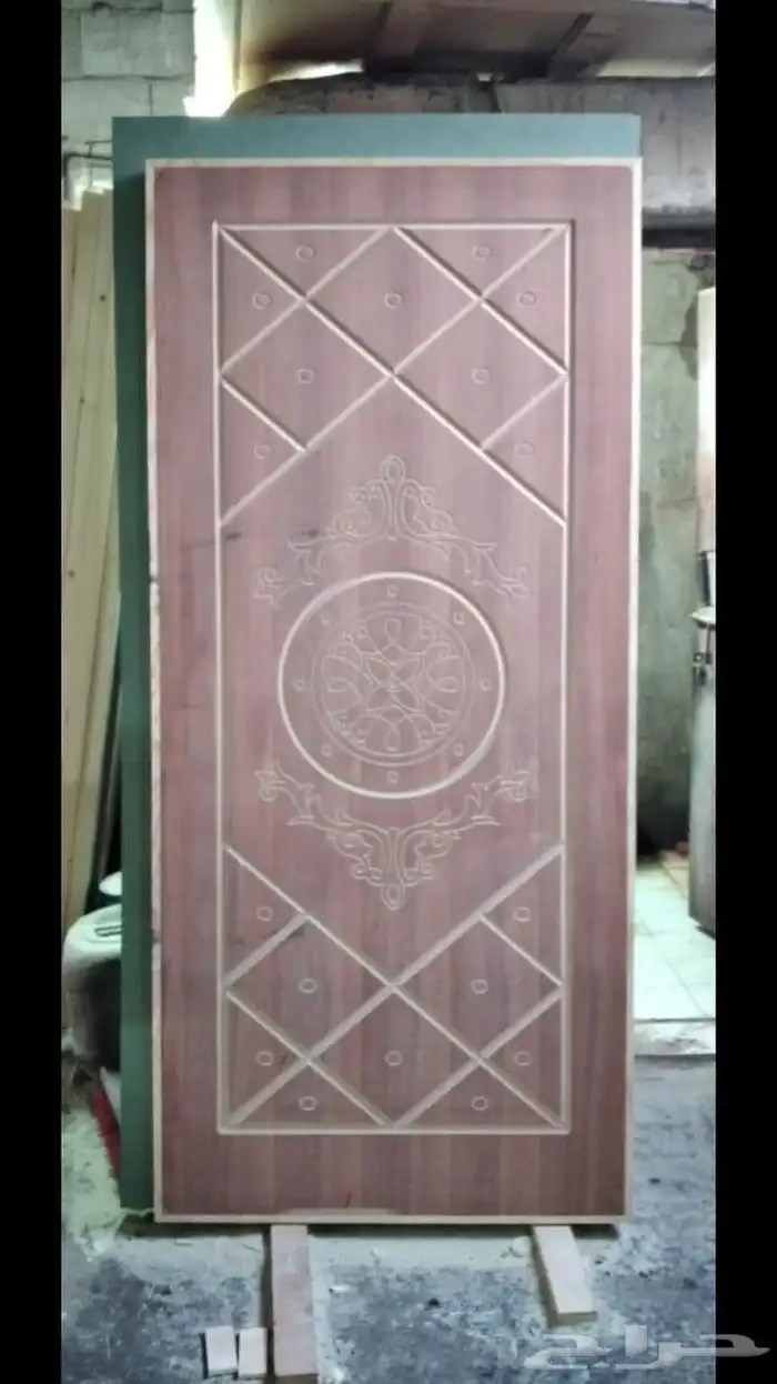 ابواب خشب كبس 6