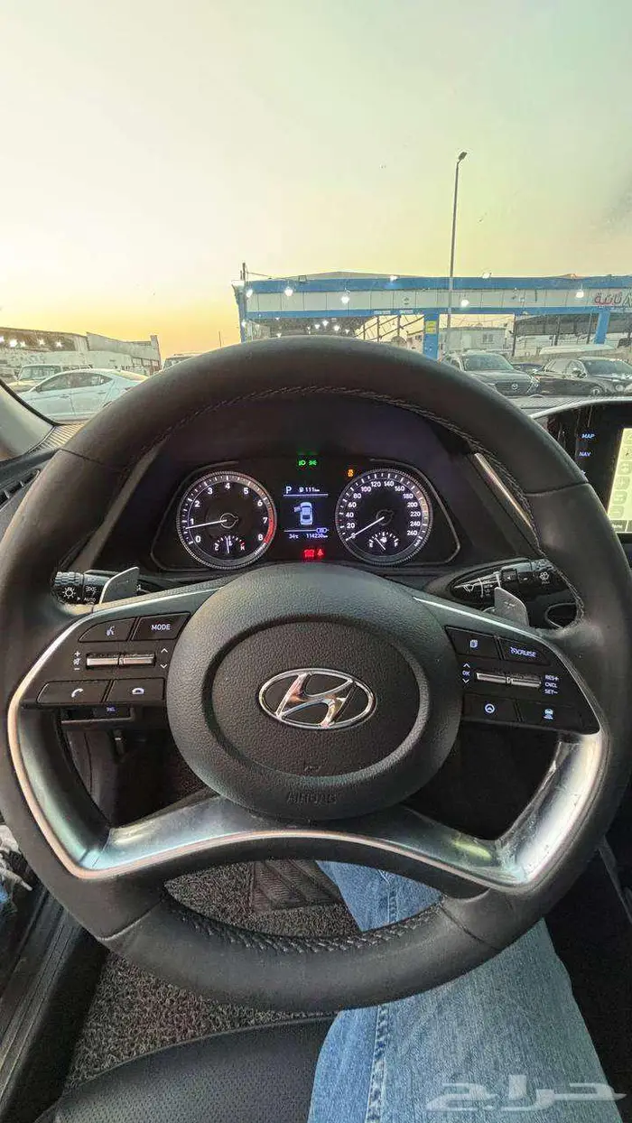 هيونداي سوناتا 2020 مكينة 2.0 بطاقة جمركية 10