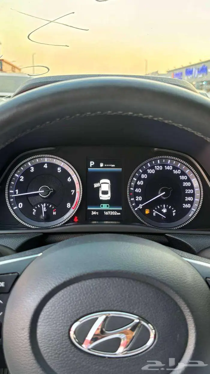 هونداي سوناتا 2022 مكينة 2.0 بطاقة جمركية 12