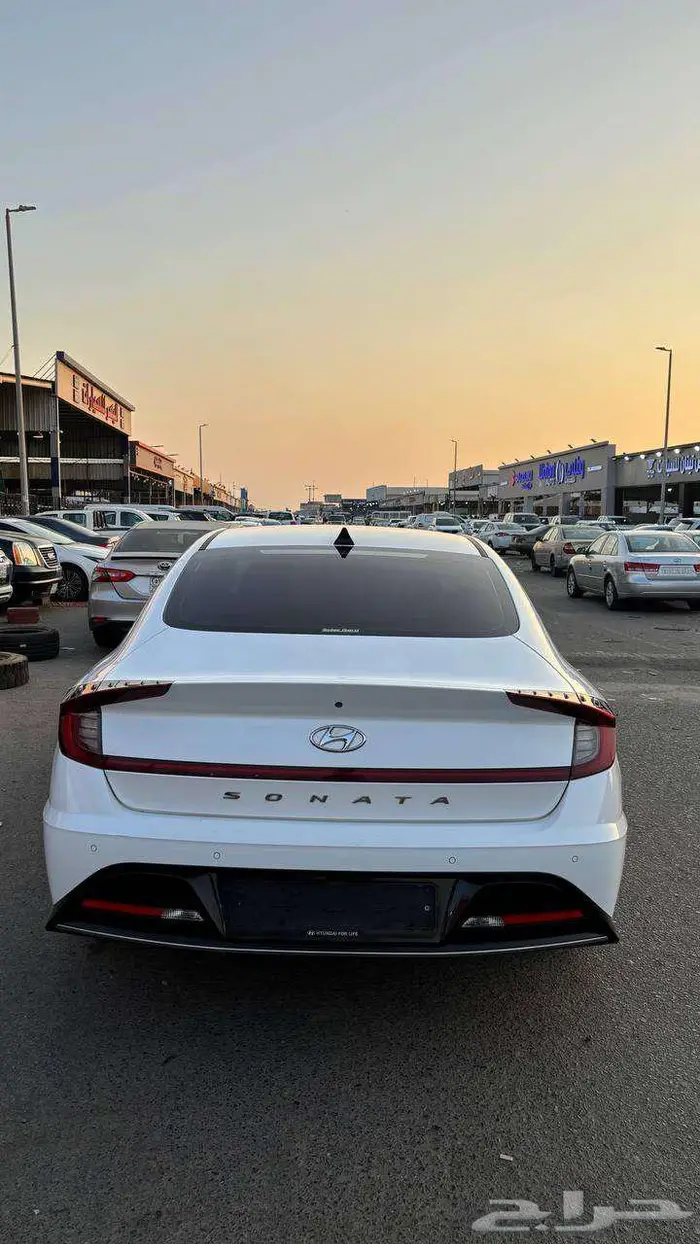 هونداي سوناتا 2022 مكينة 2.0 بطاقة جمركية 7