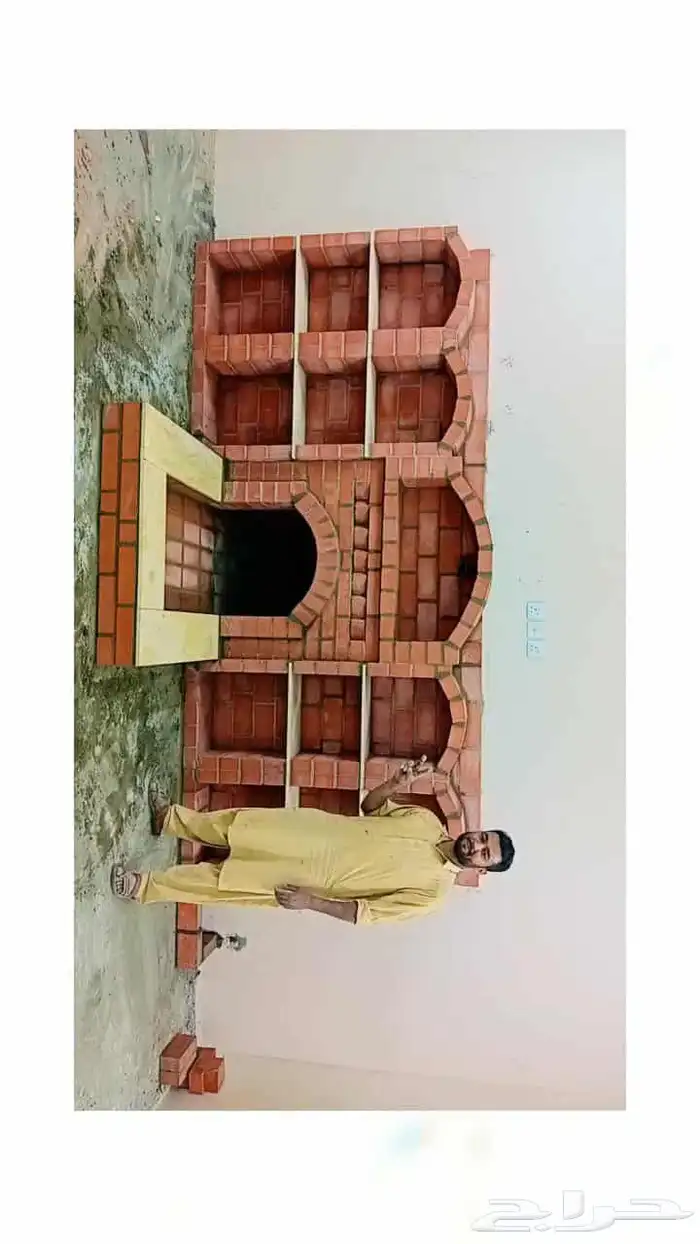 عمل مشب نار ومخابز ومشب رخام شويات عمل احمد باكستاني 0