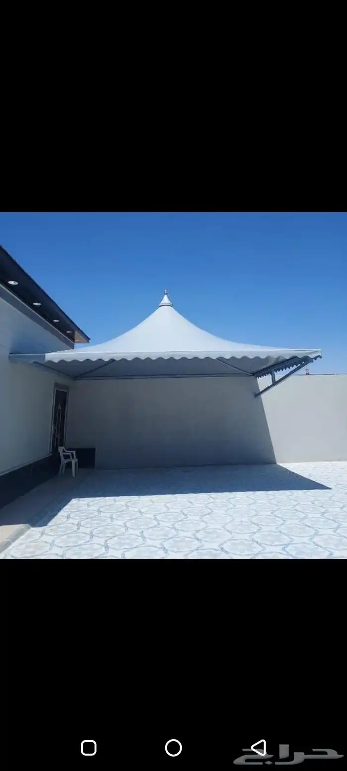 حداد مظلات وسواتر 8