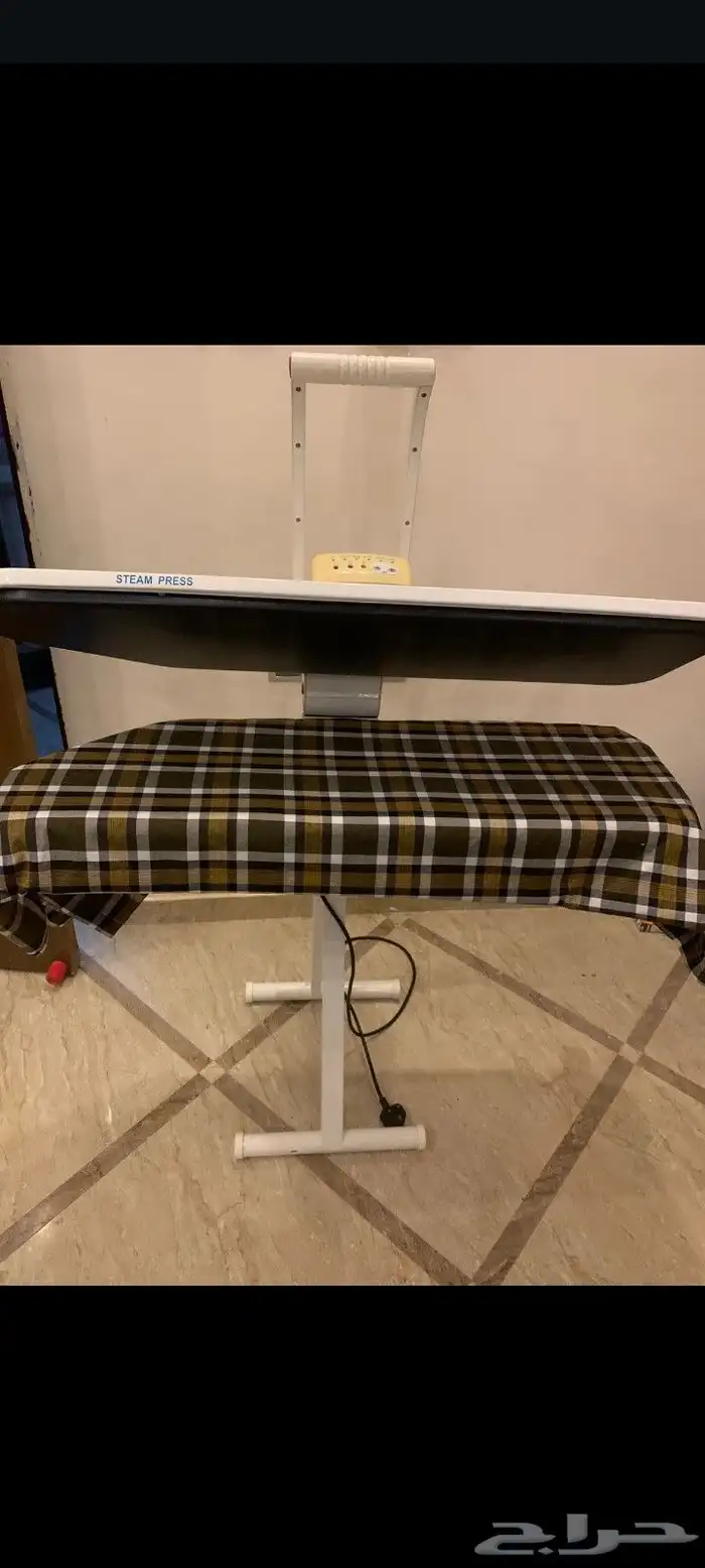 كاوية ملابس بخار كبس نظيف جدا شبه الجديد 6
