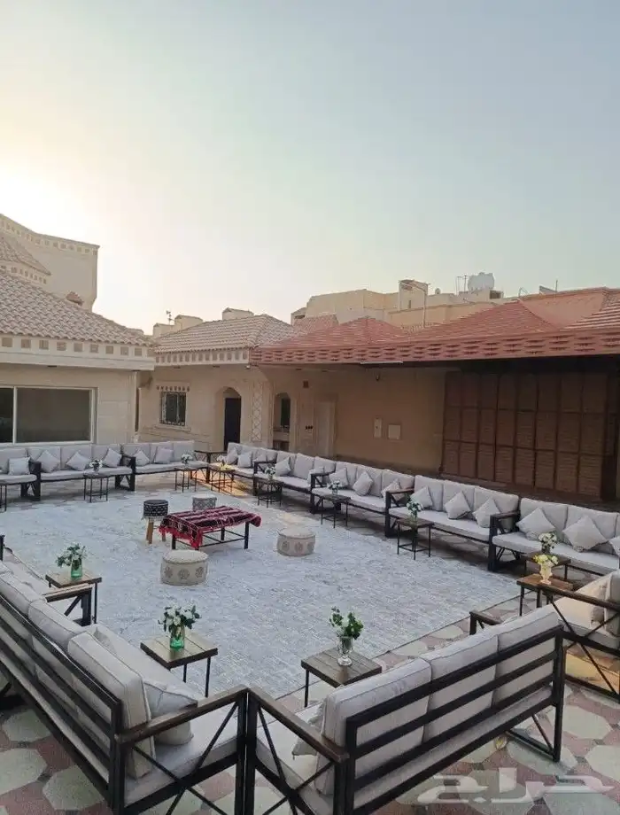 تاجير زر الازرق وكنب وجلسات شعبيه والعاب برياتو وطاولات وكرا 2