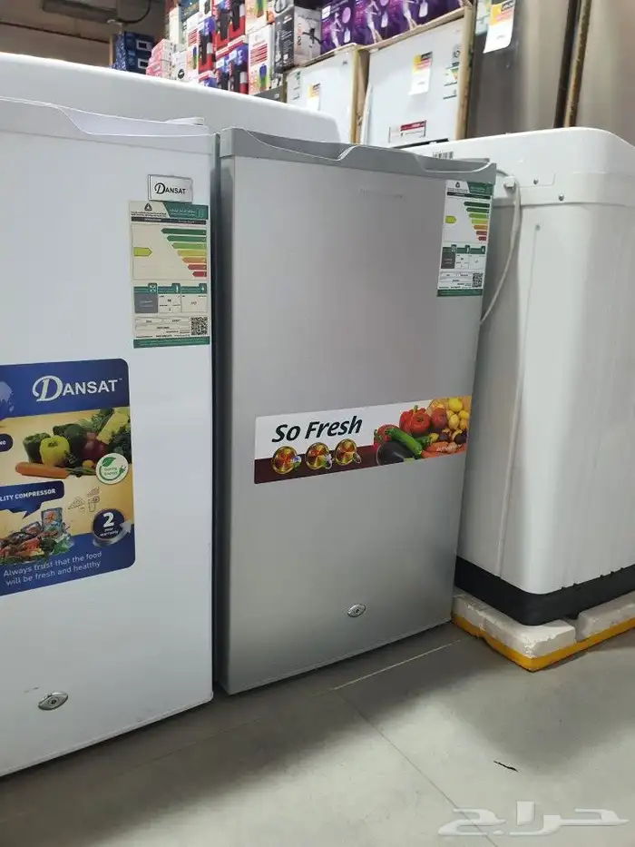 ثلاجة بابين باب واحد ثلاجات جديدة ثلاجات عرض زجاج فرزرات 11