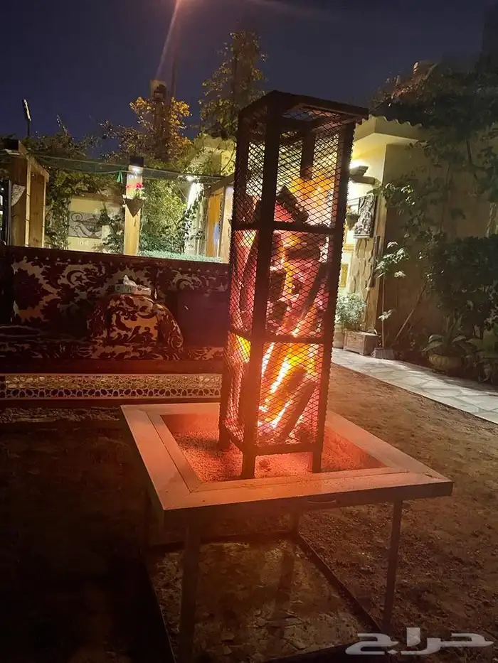 فحم توقد للتدفئة والشواء 3